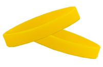 無地コースシリコンバンド